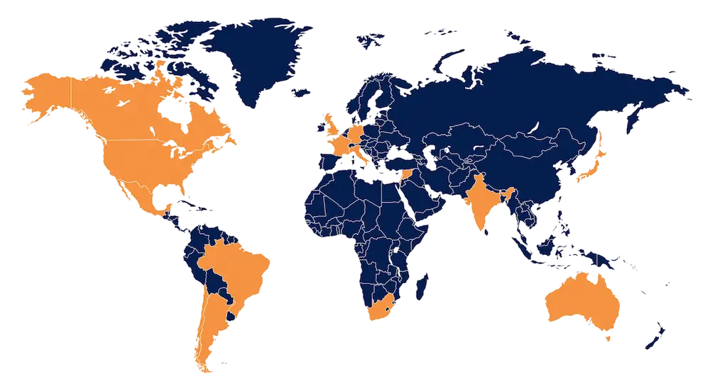 TPT’s Global Footprint